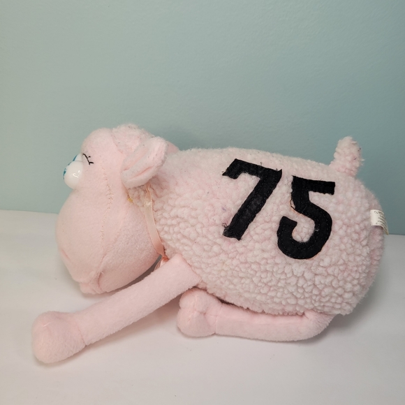 Serta Sleep Sheep 75th Anniversary Breast Cancer Awareness Collector Pink Plush - Picture 4 of 9
